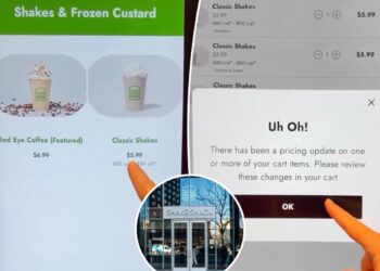 Shake Shack customers say they were hit with a ‘no tip’ surcharge