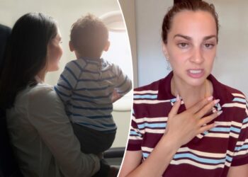 Mom’s worst travel nightmare comes true after flight passenger lashes out over crying baby: ‘Shut up’