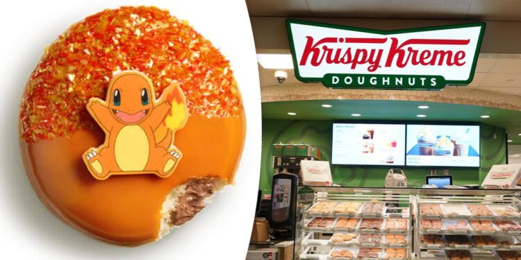 Krispy Kreme debuts new menu for Pokémon’s 30th anniversary