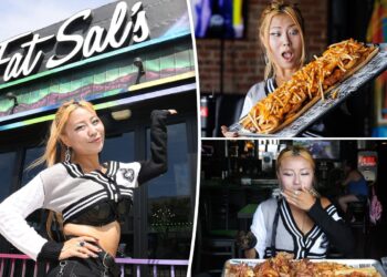 LA’s top competitive eater tries Fat Sal’s 0, gigantic 30-inch sub