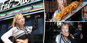 LA’s top competitive eater tries Fat Sal’s 0, gigantic 30-inch sub