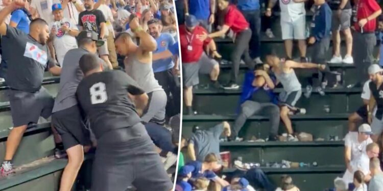 Cubs-White Sox fan fight gets real ugly at Wrigley Field