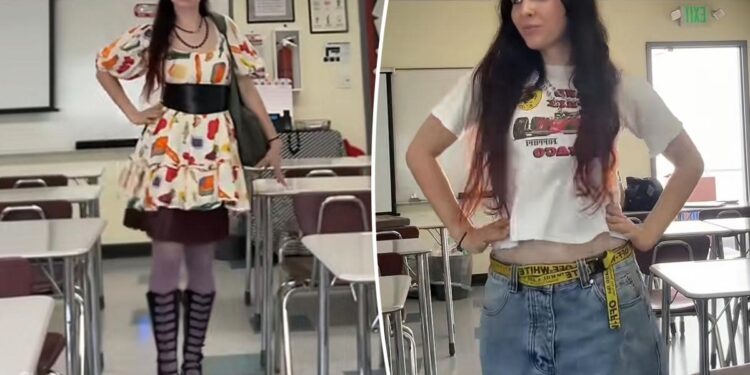 California teacher slammed over ‘distracting’ classroom outfits