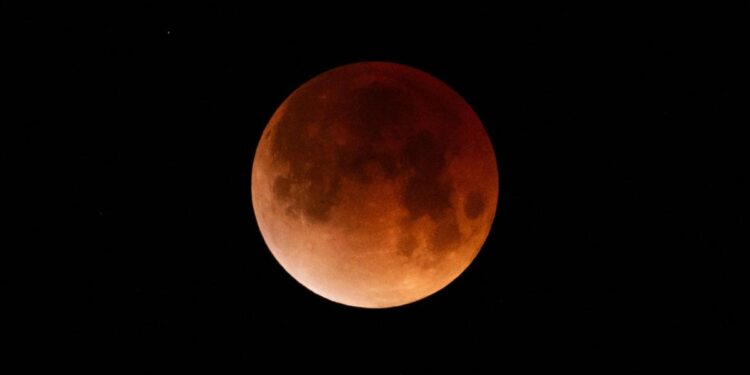 A rare blood-red moon is about to light up California skies A rare blood-red moon is about to light up California skies
