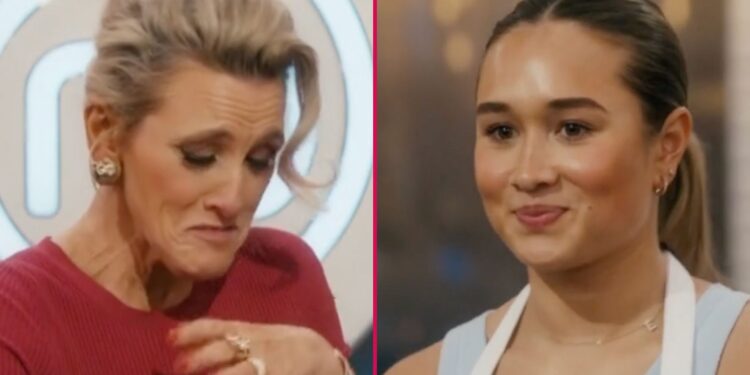 Celebrity MasterChef’s Grace Dent horrified as Gladiator Dynamite serves her an extremely hot sauce Celebrity MasterChef’s Grace Dent horrified as Gladiator Dynamite serves her an extremely hot sauce