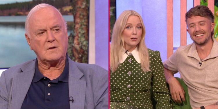 The One Show viewers cringing over ‘incredibly awkward’ John Cleese moment The One Show viewers cringing over ‘incredibly awkward’ John Cleese moment