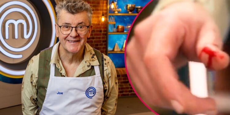 Celebrity MasterChef horror as Joe Pasquale’s fingers pour with blood as show returns for new series on BBC1