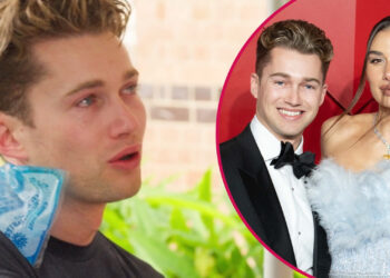 AJ Pritchard cries on TV after delaying his wedding