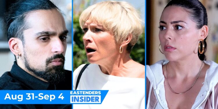Nicola’s family arrive in Walford with a bang and danger is looming as Ravi discovers Priya and Max’s betrayal