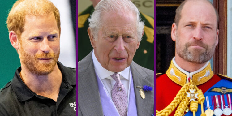 King Charles ‘wants William and Harry to reunite’ amid ‘rift’