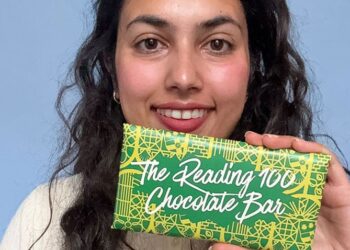 British chocolate bar made with Reading-grown cocoa