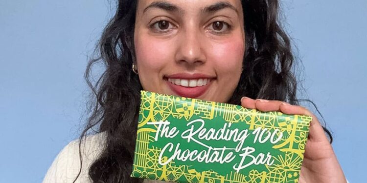 British chocolate bar made with Reading-grown cocoa