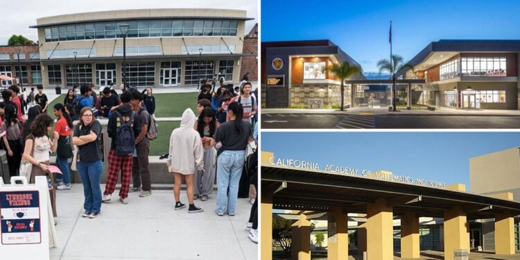 10 Best California high schools revealed in new US ranking 10 Best California high schools revealed in new US ranking