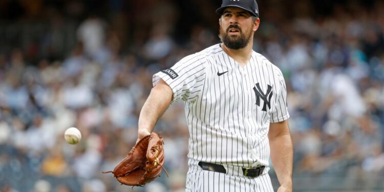 Carlos Rodon left with things to work on after ‘good enough’ start with pressure on thin Yankees rotation