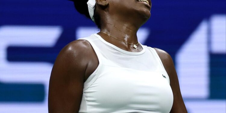 Venus Williams loses first-round US Open singles match to Sofia Kenin Venus Williams loses first-round US Open singles match to Sofia Kenin