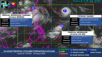 Potential Super Typhoon Saudel to enter PAR on Monday; enhanced southwest monsoon to drench Luzon — PAGASA
