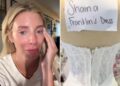 Bride-to-be in tears after San Diego bridal shop posts wedding dress Bride-to-be in tears after San Diego bridal shop posts wedding dress