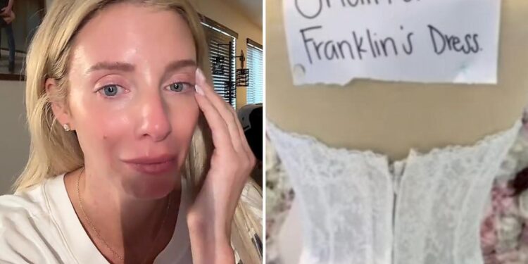 Bride-to-be in tears after San Diego bridal shop posts wedding dress