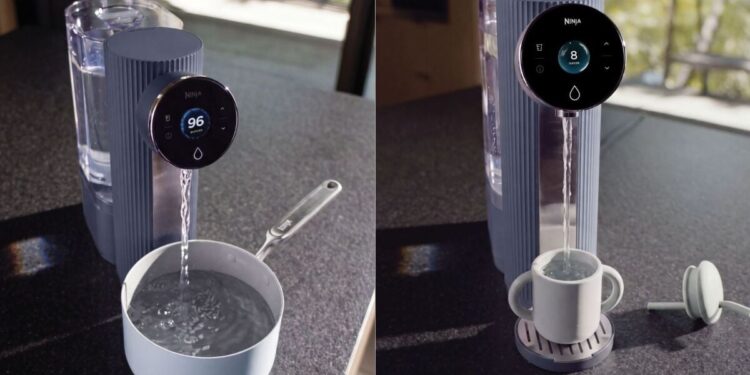The NinjaHydra Sense goes viral for water filtering magic