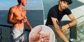 Men are injecting unregulated ‘Barbie peptides’ for a quicker tan Men are injecting unregulated ‘Barbie peptides’ for a quicker tan