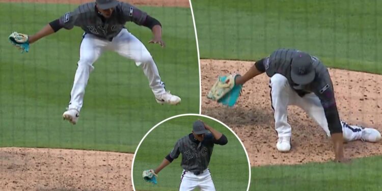 Jefry Yan unleashes wild strikeout dance prematurely in hilarious Mets moment