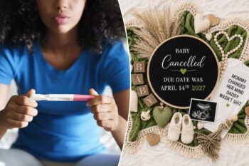 Mom’s ‘baby cancelled’ anounecment sparks abortion debate