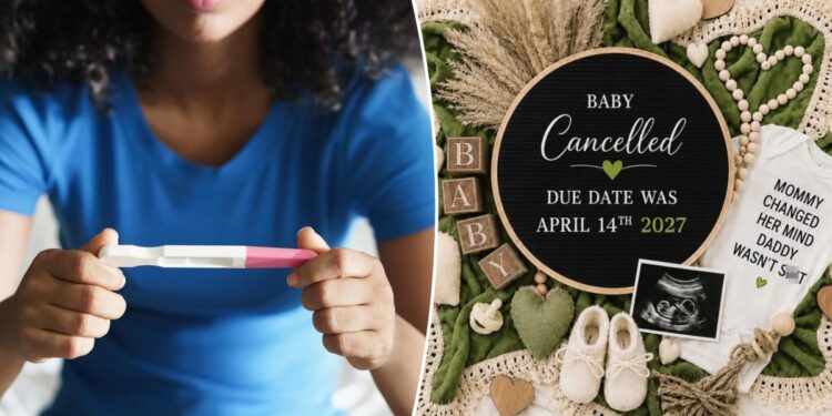Mom’s ‘baby cancelled’ anounecment sparks abortion debate