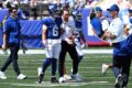 Giants’ John Harbaugh suspects ‘history’ informed Jaxson Dart’s latest medical tent visit