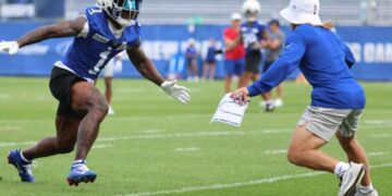 Malik Nabers could take next big Giants rehab step on Monday