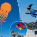 Annual festival brings hundreds of colorful kites to California beach