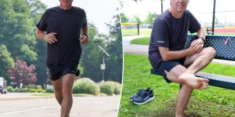 Shoeless LI runner John Mazzei trots through six marathons