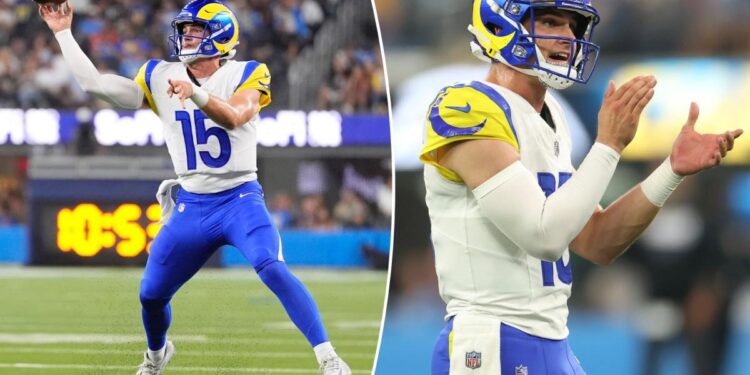 Ty Simpson shines as Rams finish undefeated preseason with victory over Chargers