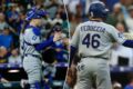 Dodgers catcher Hunter Feduccia makes early exit with stomach bug