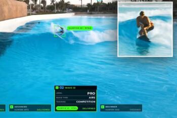 New AI technology creates custom-tailored waves for pool surfers