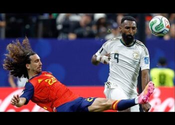 Spain pound Saudi Arabia 4-0 as Egypt tops Group G in matchday two fixtures of the 2026 World Cup