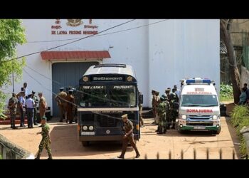 At least 26 killed and more than 100 wounded in Sri Lanka prison riot, officials say