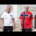 UK and Norway leaders don national team shirts ahead of World Cup clash
