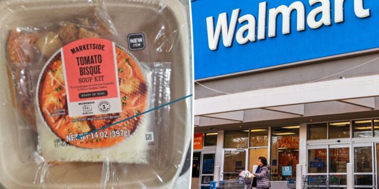 Walmart recalls soup kits over Listeria contamination risk