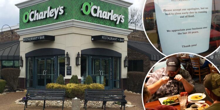O’Charley’s closes every location across US after 55 years