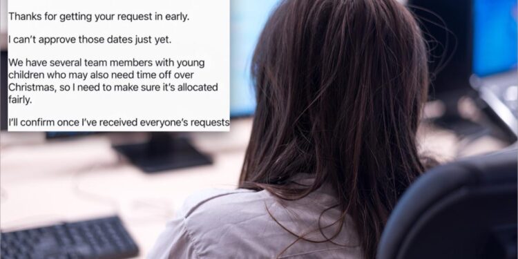Woman’s vacation request sparks fiery debate about workplace priority for parents