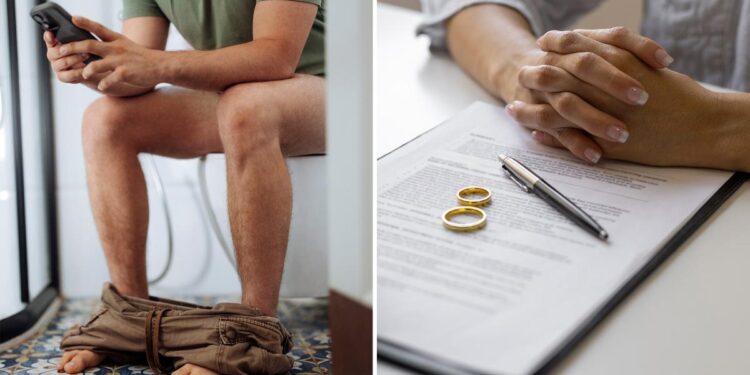 Divorce expert insists men are ‘weaponizing pooping’ Divorce expert insists men are ‘weaponizing pooping’