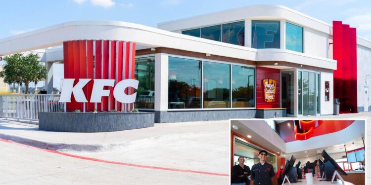 KFC opens new, radically different restaurant in major comeback push
