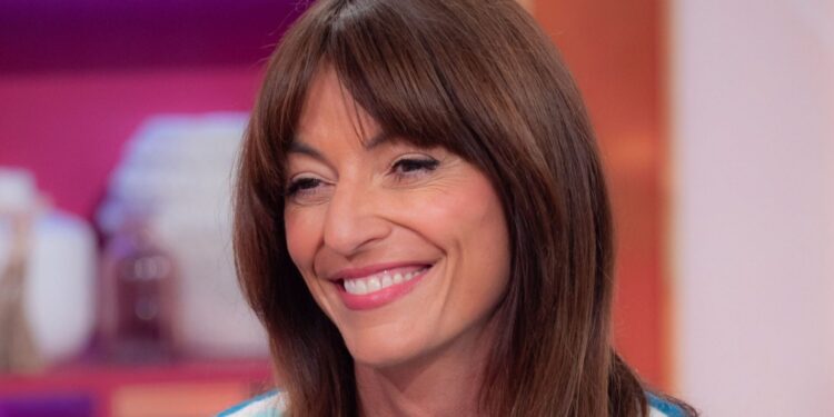 Davina McCall stuns in a tiny pink bikini as she shows off her abs Davina McCall stuns in a tiny pink bikini as she shows off her abs