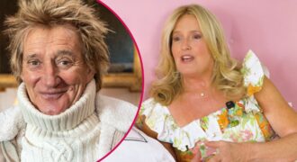 Penny Lancaster shares health update on Rod Stewart, 81