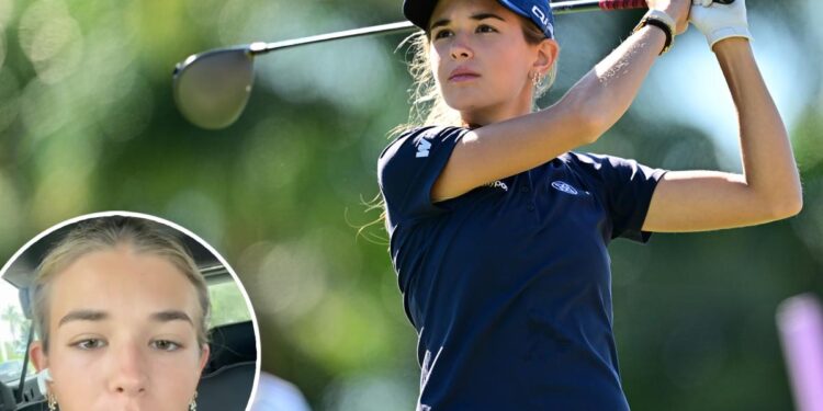 Kai Trump’s college golf career at Miami starts with injury scare