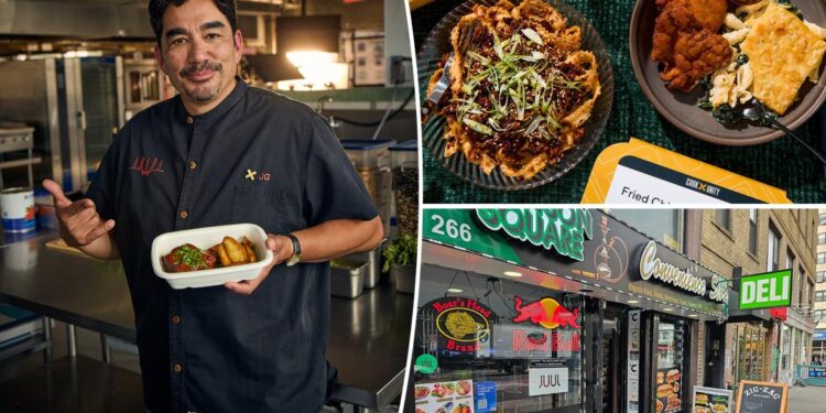 CookUnity NYC bodega pop-up offers free meals from celebrity chefs