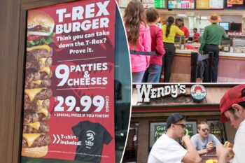 Wendy’s previously banned 9-patty burger returns