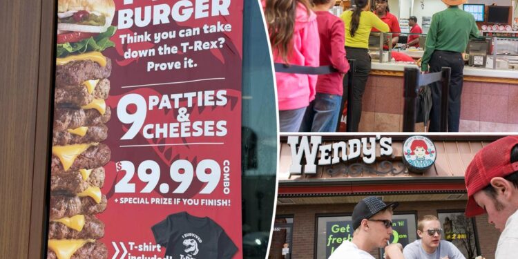 Wendy’s previously banned 9-patty burger returns Wendy’s previously banned 9-patty burger returns