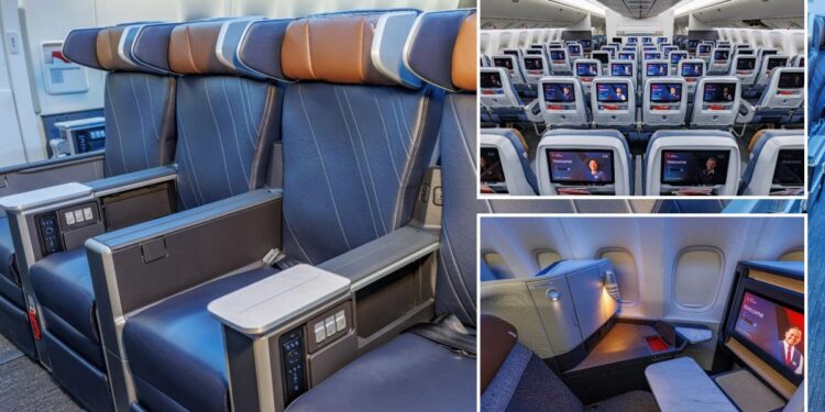 American Airlines unveils premium seating on 777 jets in chase for luxe travelers