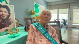 ‘The Good Lord’ gets credit from 105-year-old woman for her long life
